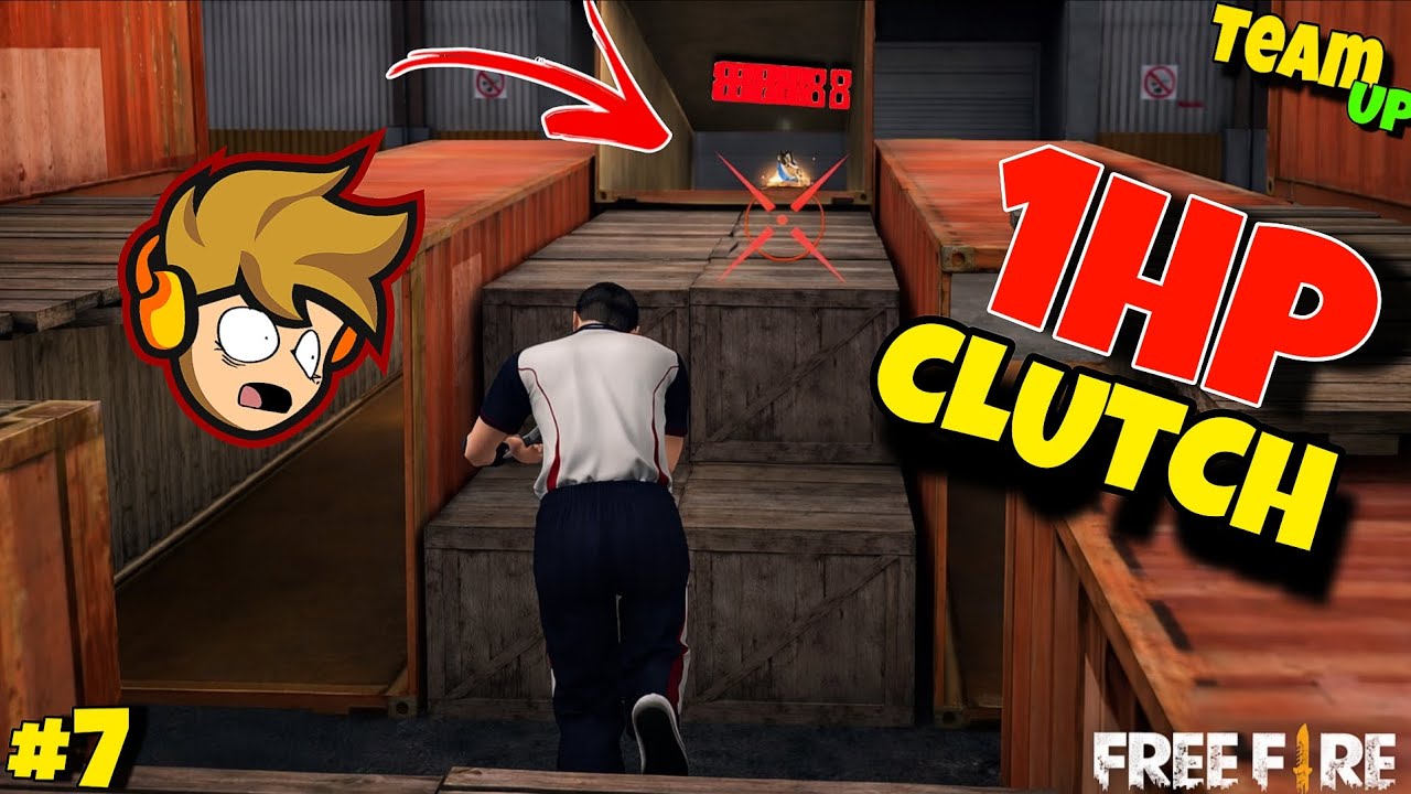 1 HP Clutch in Last Zone 😱 | Impossible Team Wipe in Free Fire #7