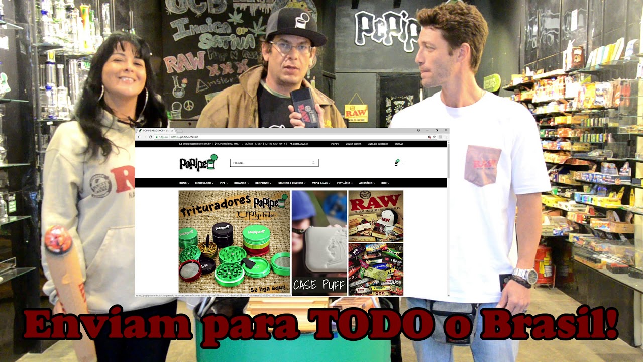RAW Brazil TV visita: Popipe/SP