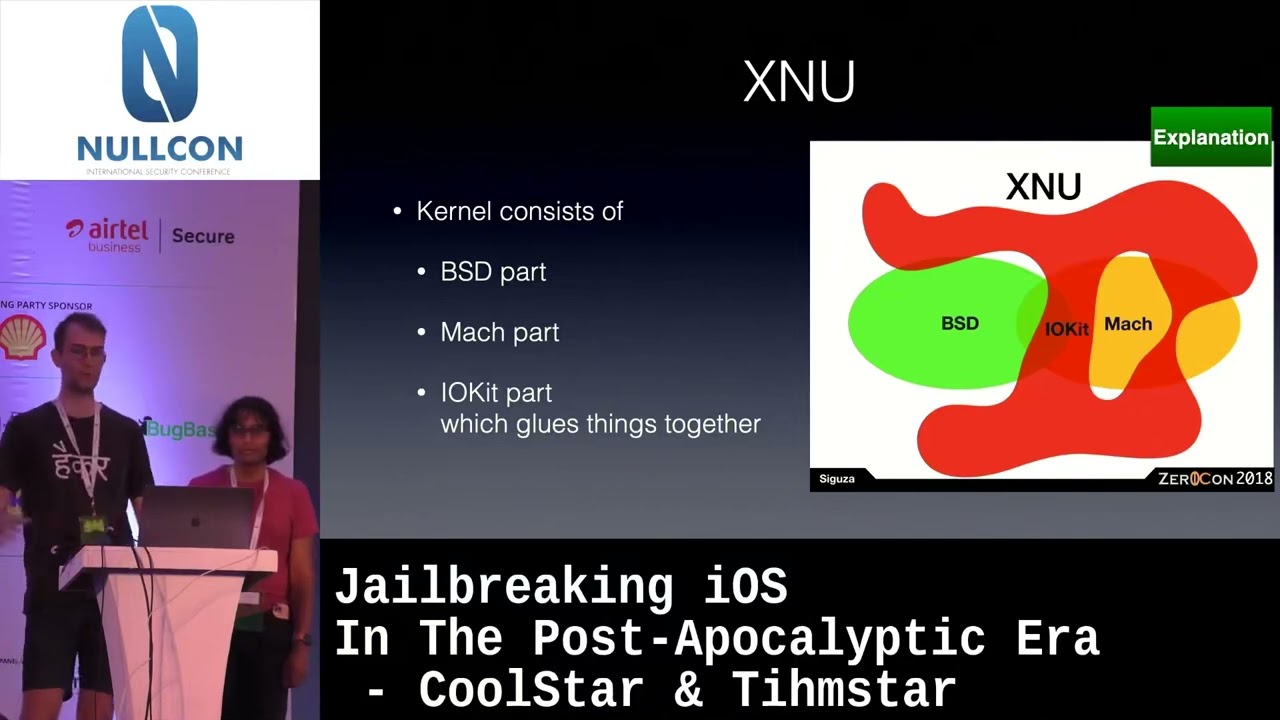 Jailbreaking iOS In The PostApocalyptic Era by CoolStar   Tihmstar