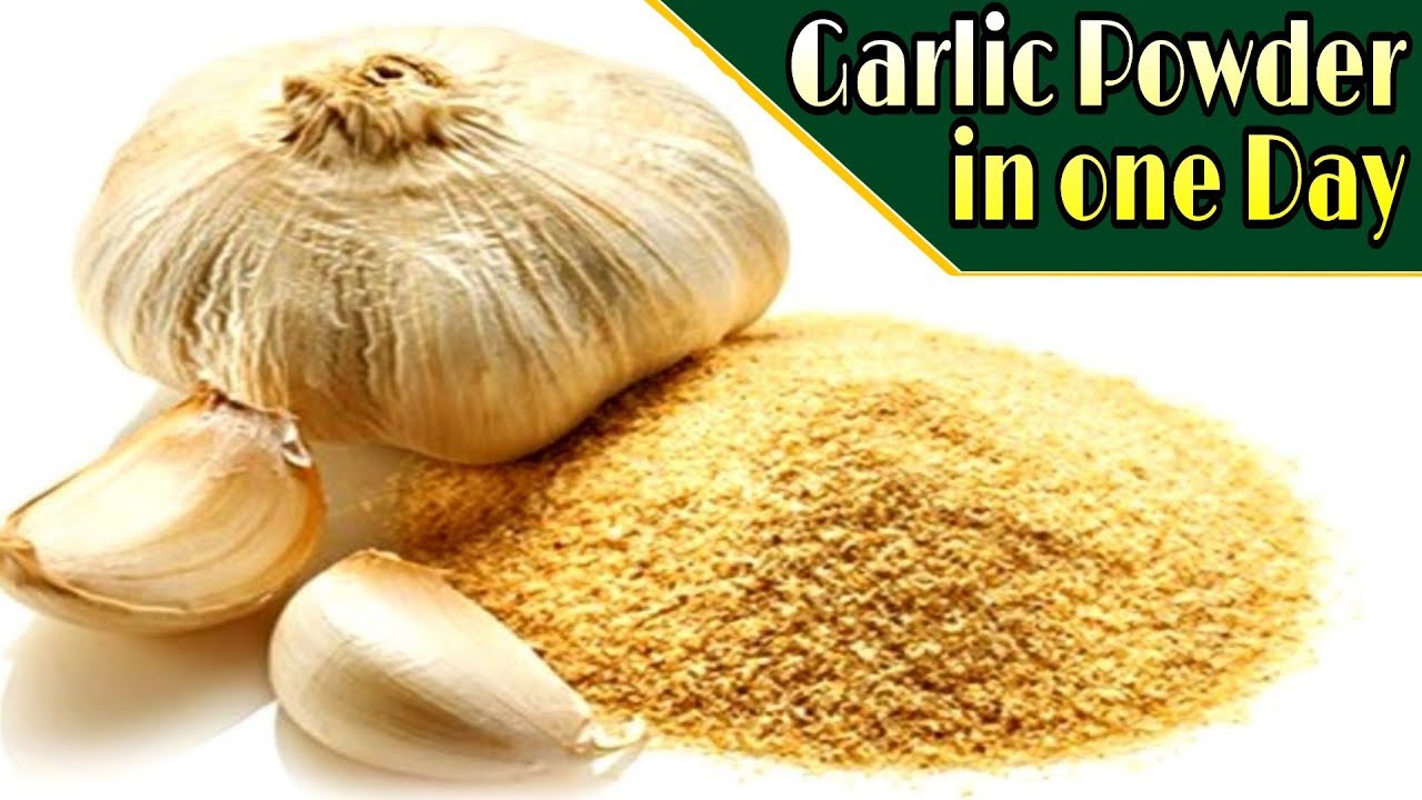 सिर्फ एक ही दिन में बनाएं लहसुन पाउडर | Garlic Powder in one day
