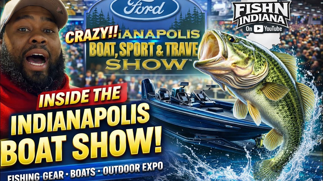We Went To The Indianapolis Boat, Sport & Travel Show 2026 #boats #travel #fishing @Indysportshow 