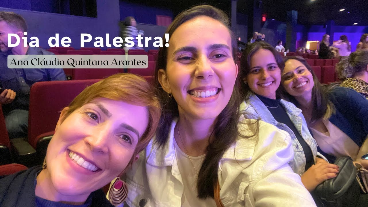 Palestra da Ana Cláudia Quintana Arantes - CALMA NA CORRERIA