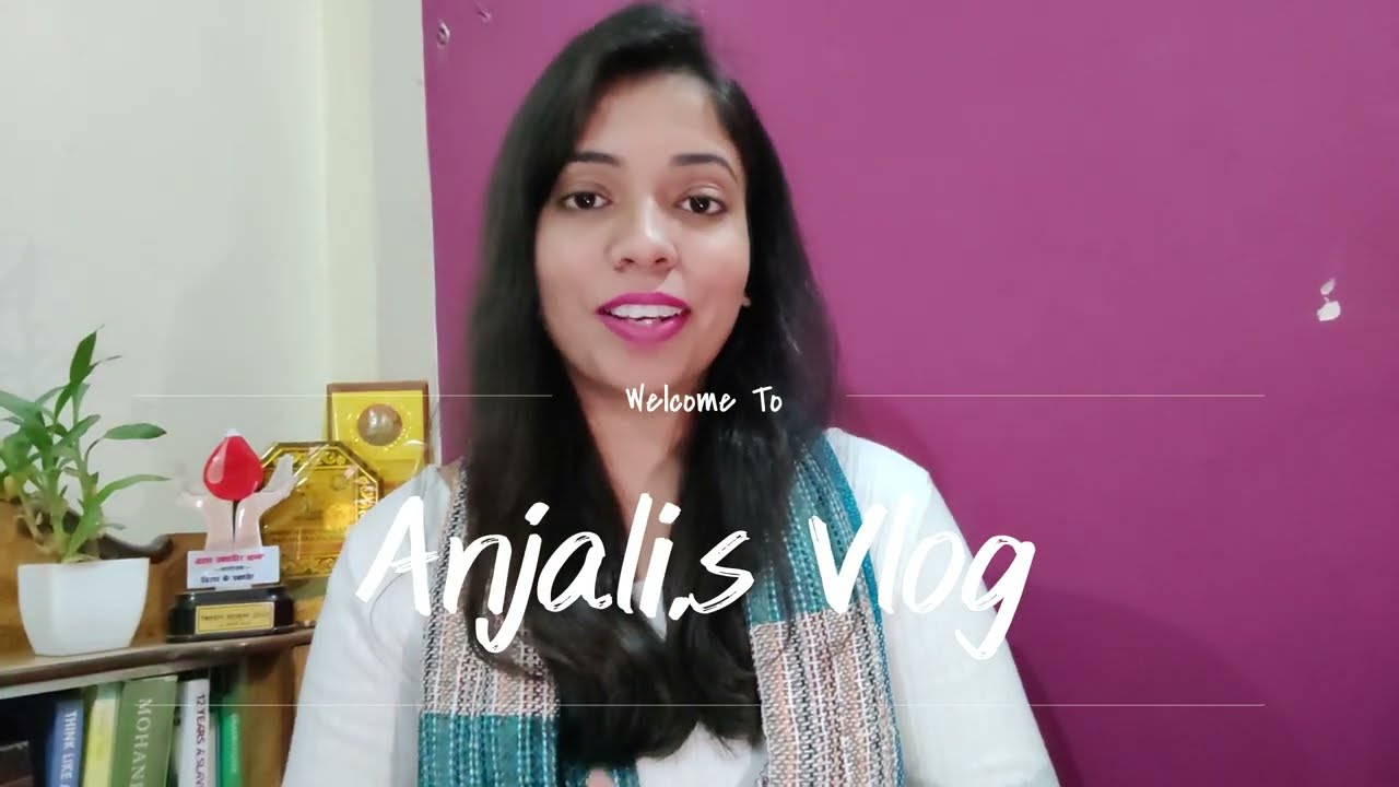 Welcome To My First Vlog। My First Vlog। Anjali's vlog। The Indian&nbsp;Stories