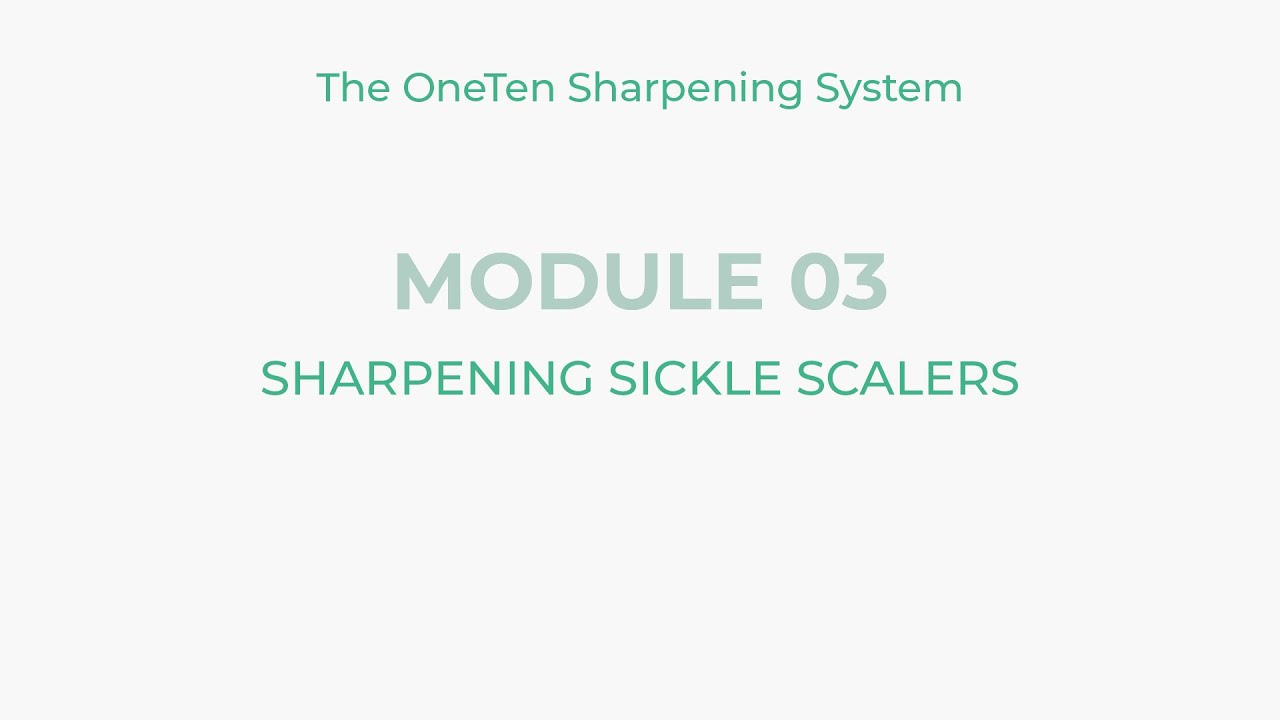 Sharpening Sickle Scalers
