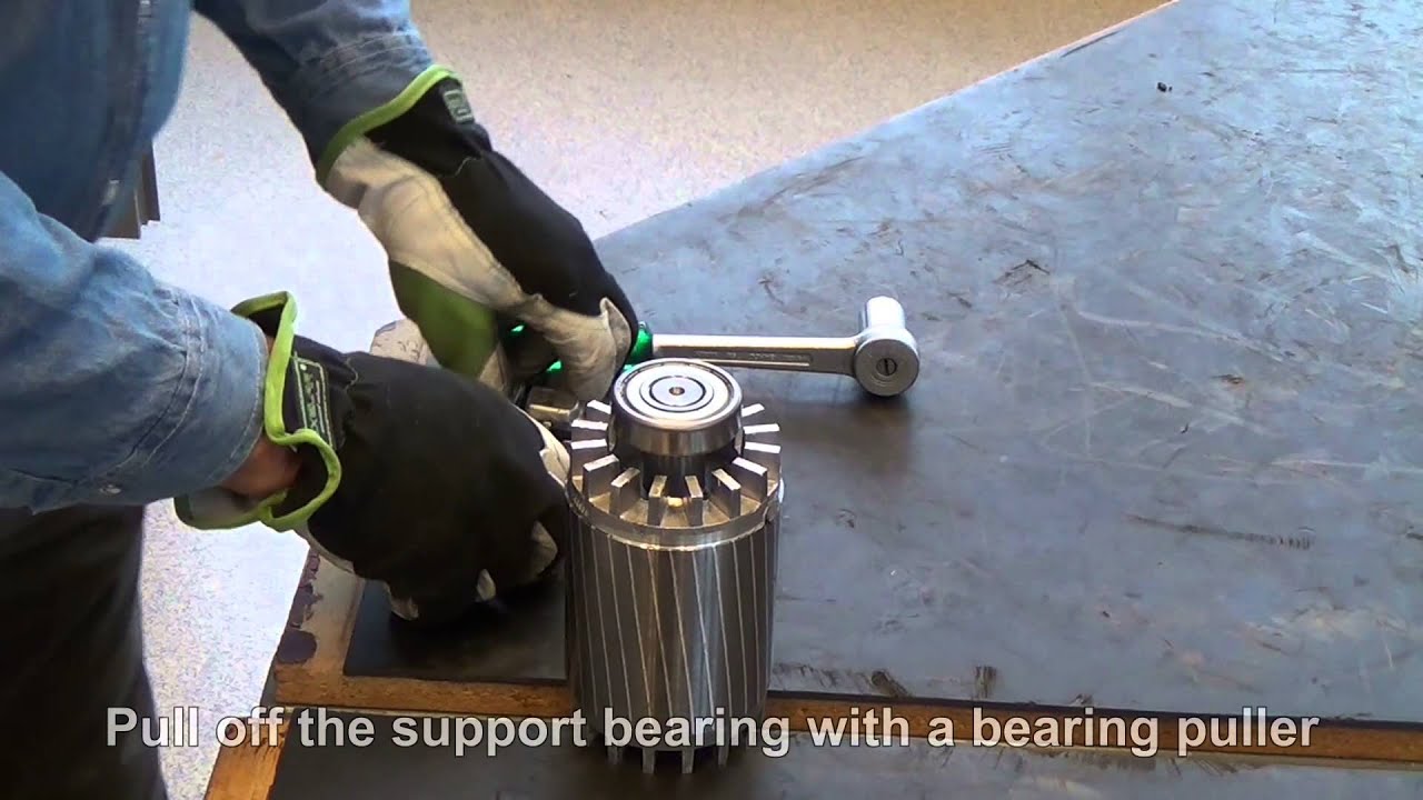 How to Replace the Bearing on Flygt 3085, 3102 & 3127 Pumps