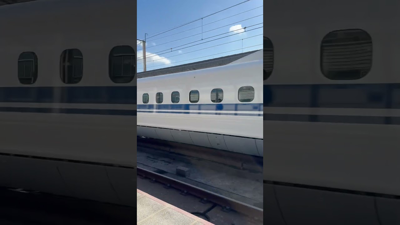 JR West Japan西日本N700A 16輛編組 新下関駅通過 