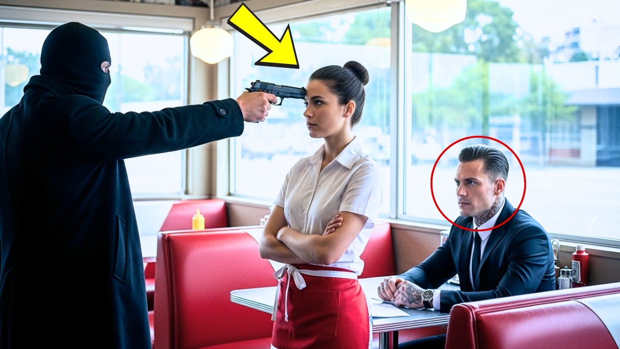 La Serveuse Resta Calme Lors D’Un Braquage Le Parrain De La Mafia En Prenait Note Incroyable!!!!!!!!