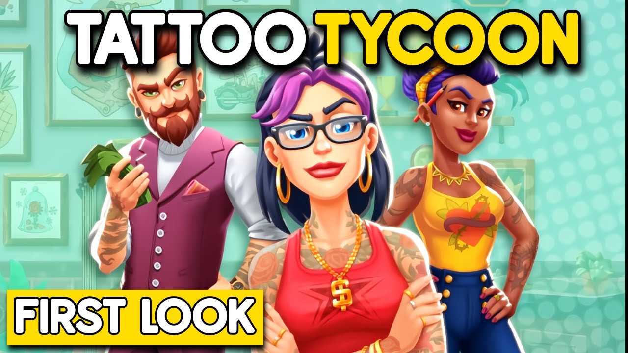 Opening My Own Tattoo Business! (Tattoo Tycoon)