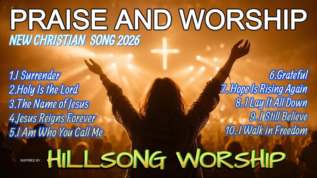 Hillsong Worship style, Christian Music Playlist, Worship Music 2026, Praise And Worship Songs