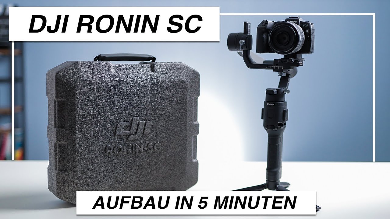 DJI Ronin SC einstellen