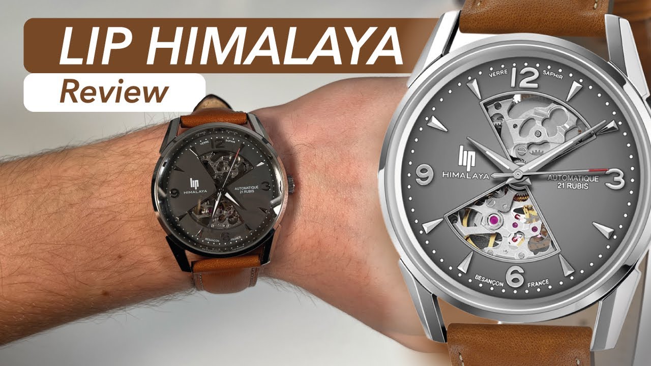 La MONTRE des Alpinistes 🏔️ (LIP Himalaya Sablier Automatique Unboxing et Review)
