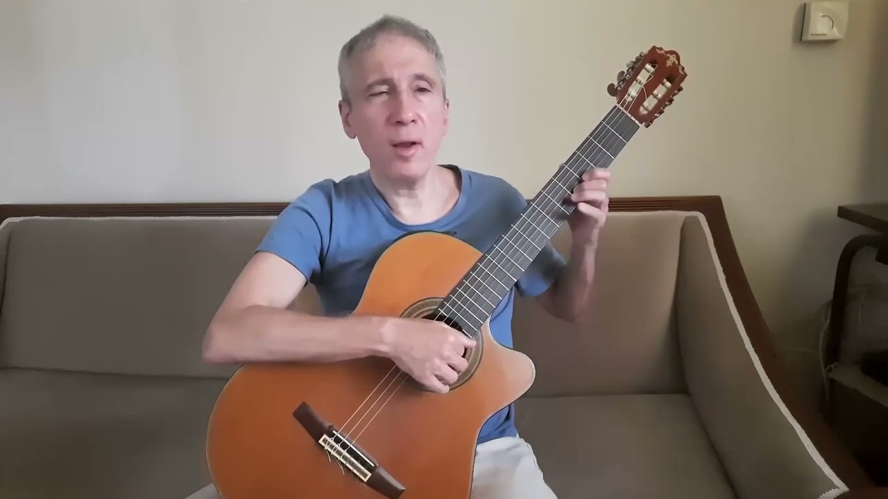 Gitar E�itimi Ders 86 - 6 Telde Gam Çalışması - Kerim Altınok