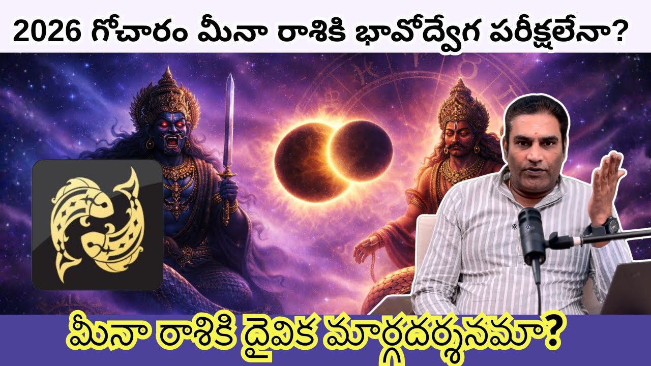 మీనా రాశి 2026 రాహు–కేతు సంచారం ఫలితాలు | Astro Ramanan Iyer