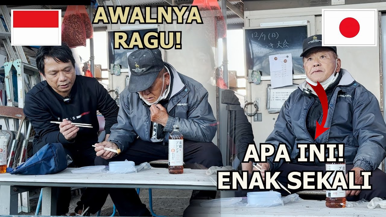REAKSI MERTUA JEPANG MAKAN GETUK SINGKONG