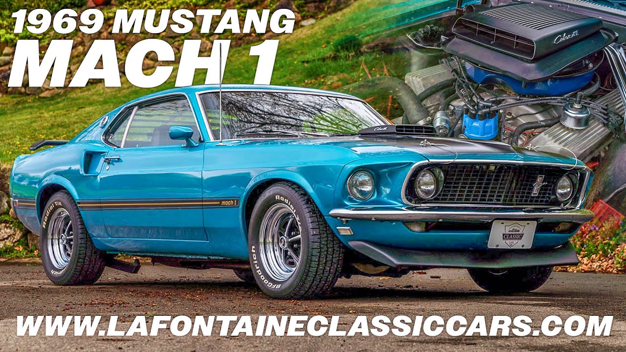 1969 Mustang Mach 1 S-Code 390 (Gulf Stream AQUA)