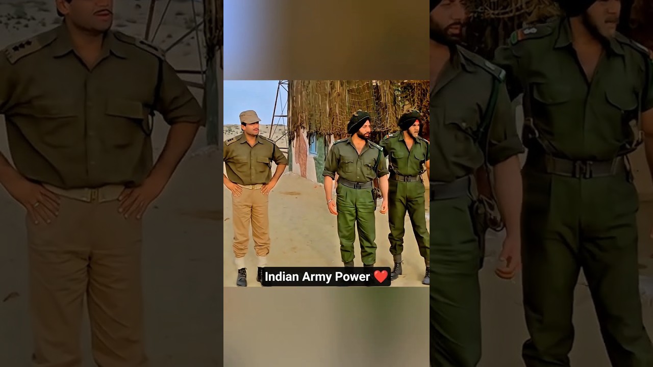 Independence Day 🇮🇳 Indian Army Power show | Border (1997) Movie Scene 