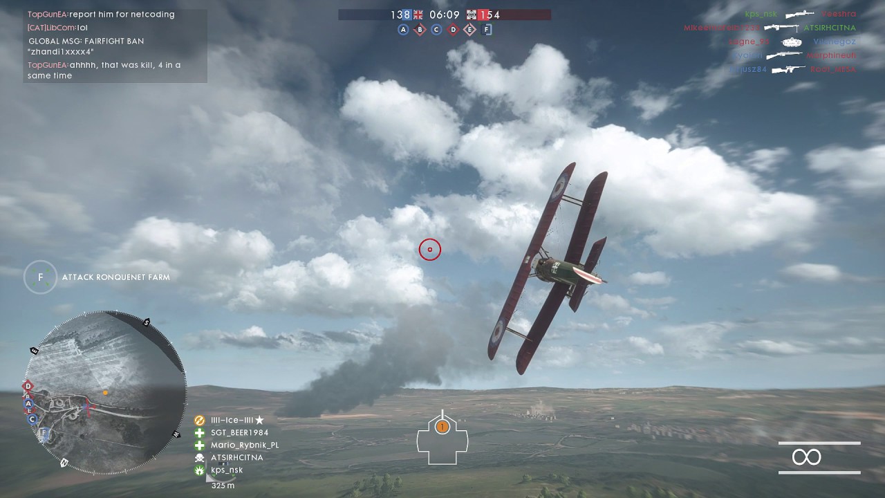 Battlefield 1 - Nerfed Trench fighter