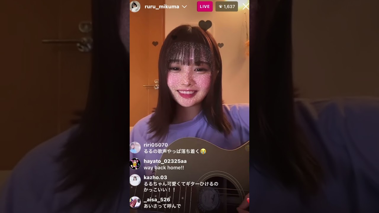 【インスタ】人気急上昇みくまるるさん歌ライブロング切り抜き#ライブ #切り抜き #実熊瑠琉 @ultrateenschannel