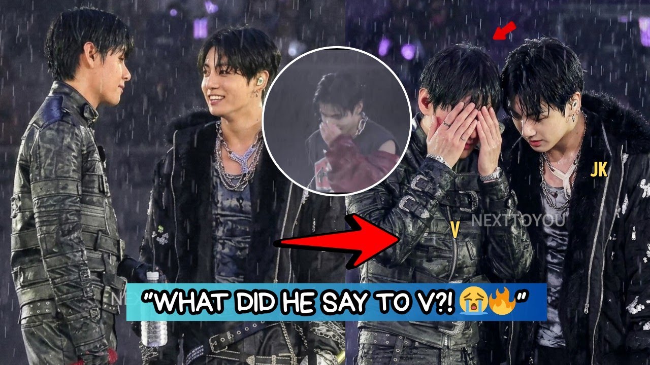 HE EXPOSED HIM?! Jungkook&rsquo;s Emotional Moment in the Rain Leaves Taehyung SHY & SILENT 😳💜