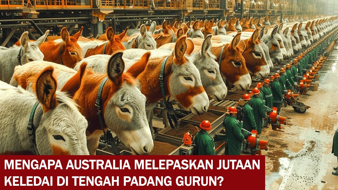 Australia Membuang Jutaan Keledai di Gurun Selama 20 Tahun, Hasilnya Sangat Mengejutkan!