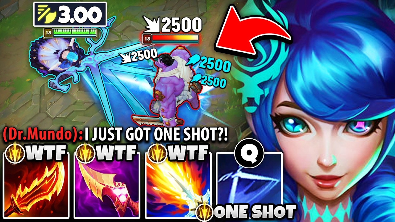 Gwen but I have 3.00 Attack Speed and I can melt FULL TANKS like butter (SUPER SNIP GWEN)