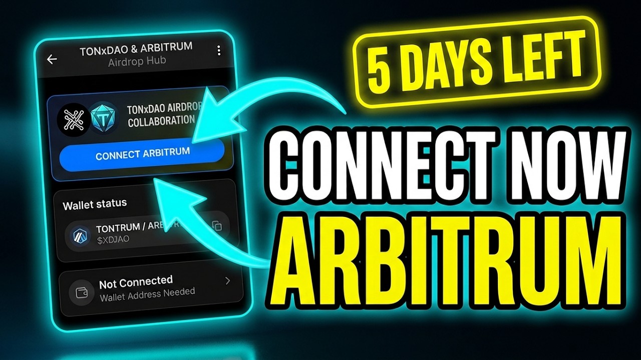🚨 TONX DAO AIRDROP FINAL PHASE?! Connect Arbitrum Wallet & Claim 👀💰