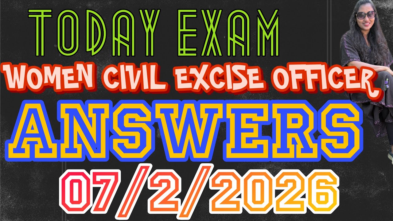 CIVIL EXCISE OFFICER ANSWERS TODAY EXAM  #psc #keralapsc #exam