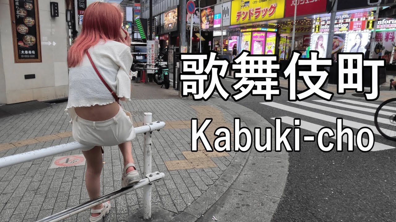 【4K】日本一の繁華街、歌舞伎町を散歩 Walking in KABUKI-CHO of Tokyo, busiest shopping district