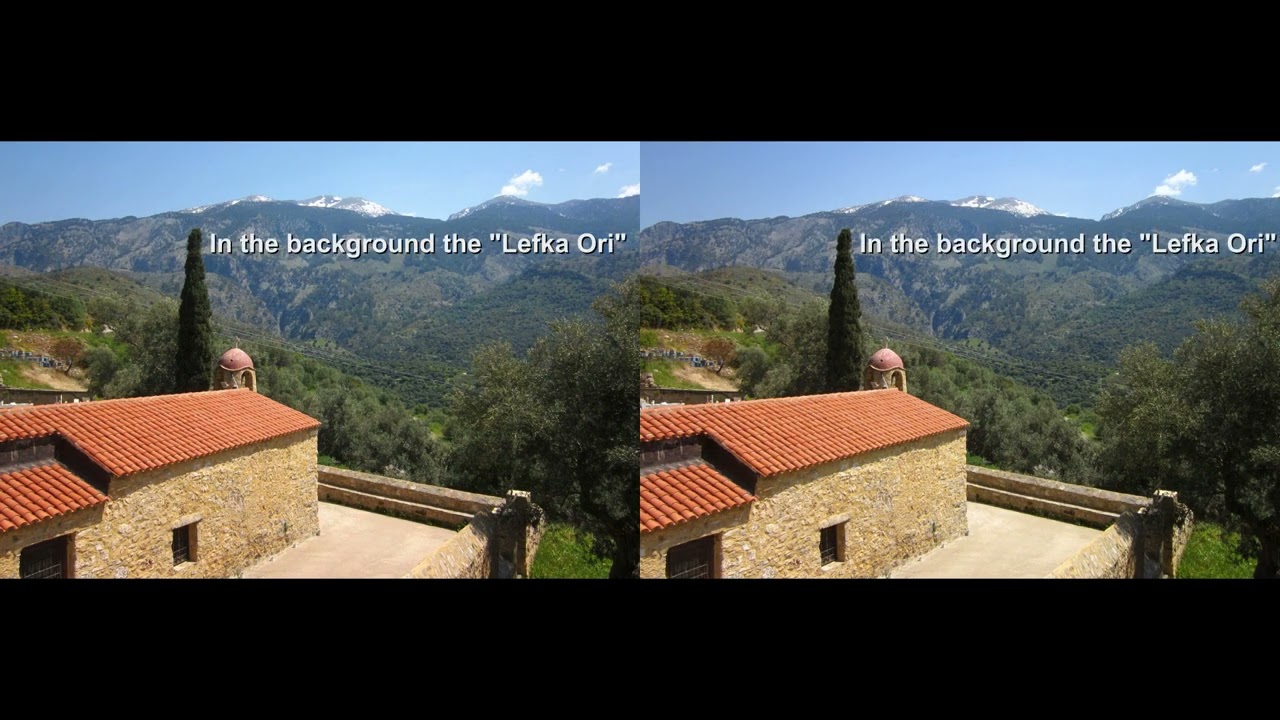 Koustogerako Kreta 3d - alternative Version sbs hd parallel - please vote for the best methode