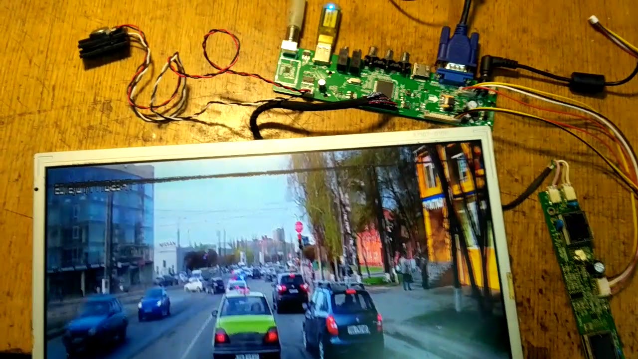 Проверка ТВ скалера tihih477