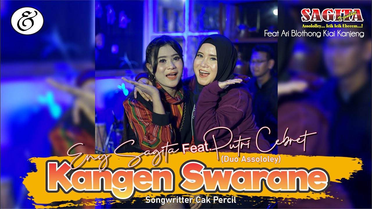 Eny Sagita Feat. Putri Cebret (Duo Assololey) - Kangen Swarane | Dangdut (Official Music Video)