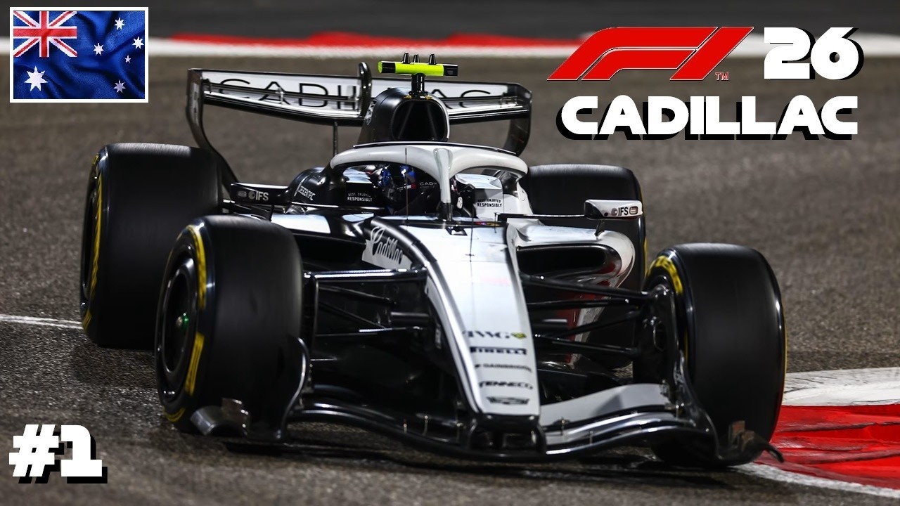 F1 26 [MOD] 🏆#01 🏁 CADILLAC KARRIER 🇦🇺 AUSZTRÁLIA
