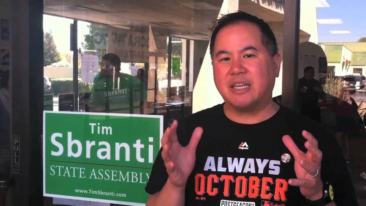 Assemblymember Phil Ting Endoreses Tim Sbranti