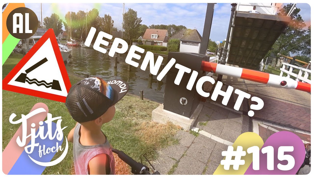Gaat deze brug OPEN of DICHT? // Tjits Vlog #115