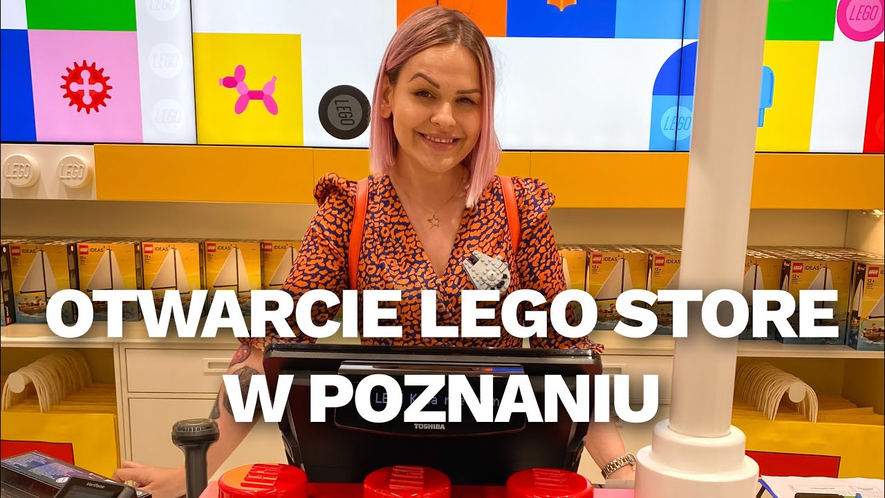 #LEGOVLOG OTWARCIE LEGO STORE W POZNANIU