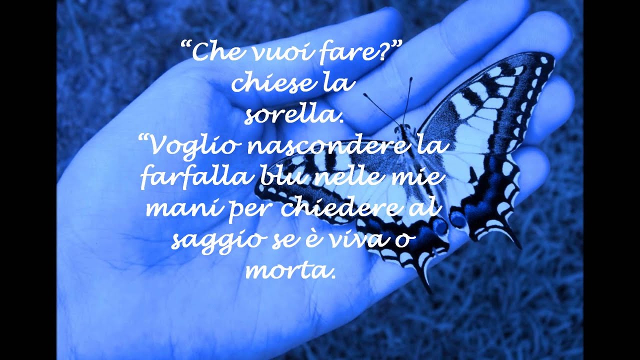 la leggenda della farfalla blu