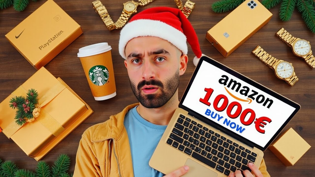 1000€ di GADGET di AMAZON (REGALI DI NATALE)... *PAZZESCHI* 📦 MEGA UNBOXING