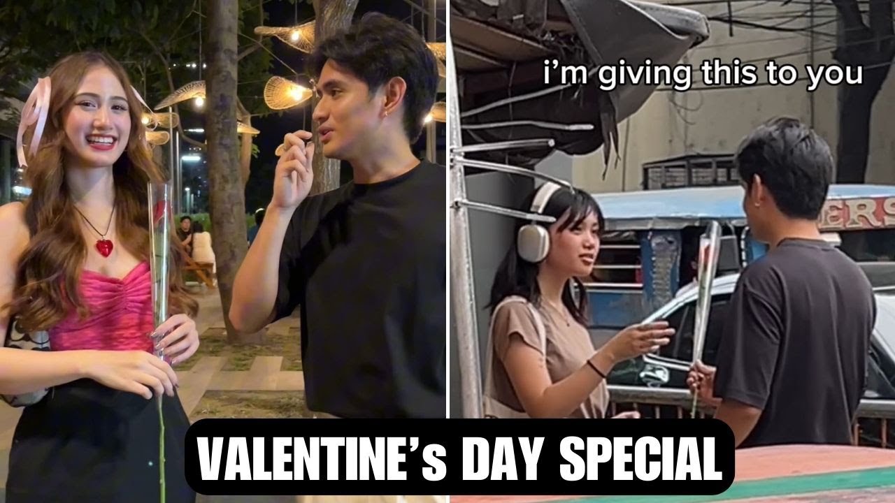 NAGBIGAY NG ROSES NUNG VALENTINE's DAY! | ROSE (PART 1)