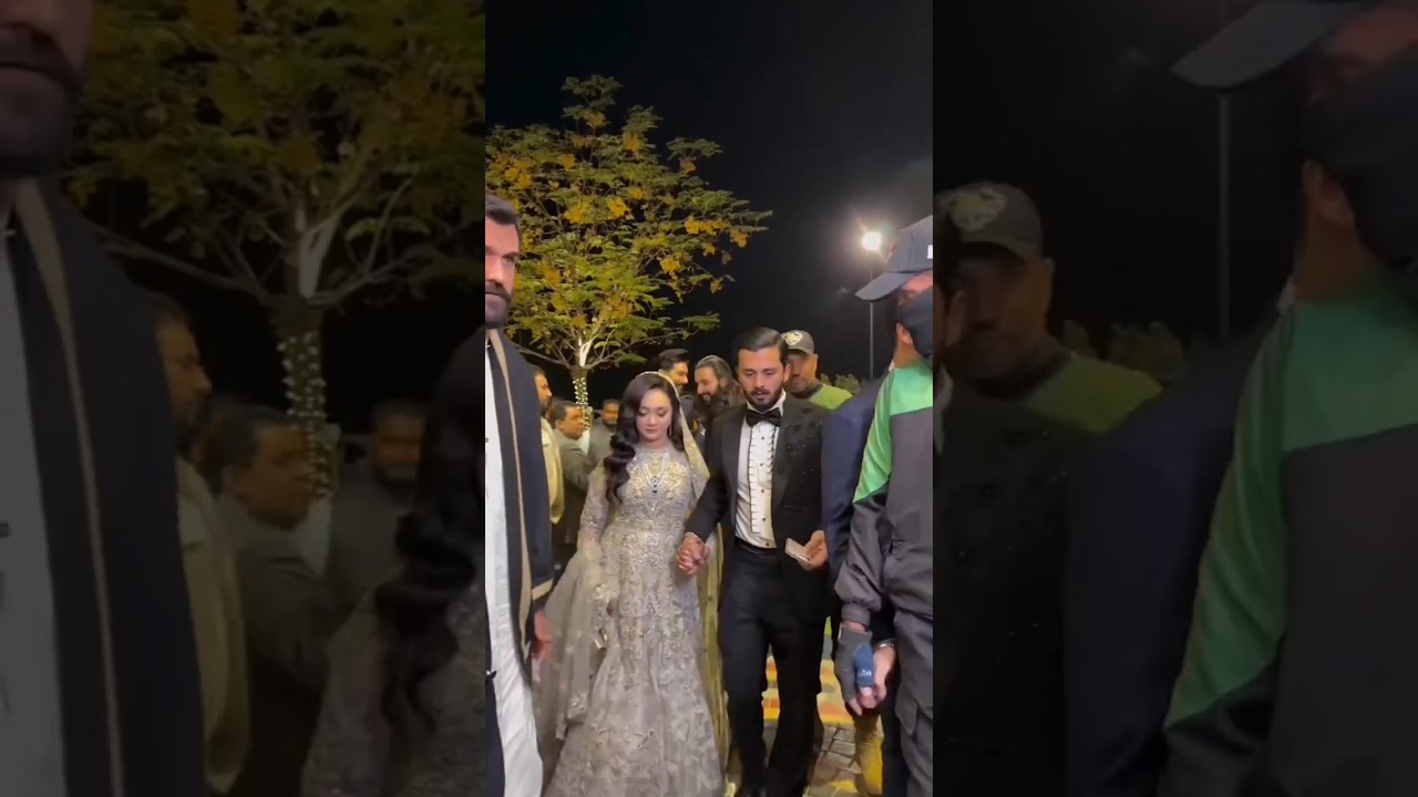 Rajab Butt walima 