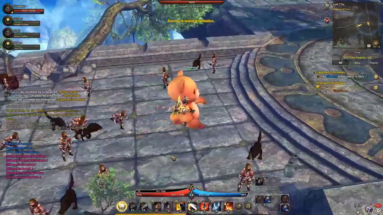 Warlords Awakening PL: Pierwsze kroki , expimy nie śpimy ! :)