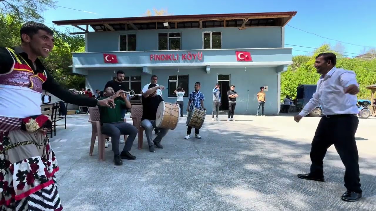 Yetiş demir ve ekibi Ahmet demir klarnet ile estanteneler köy düğünü kaptaş Alaplı Fındıklı köy