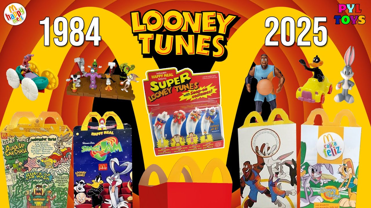 TODOS los JUGUETES de los LOONEY TUNES de MCDONALDS (1984-2025)