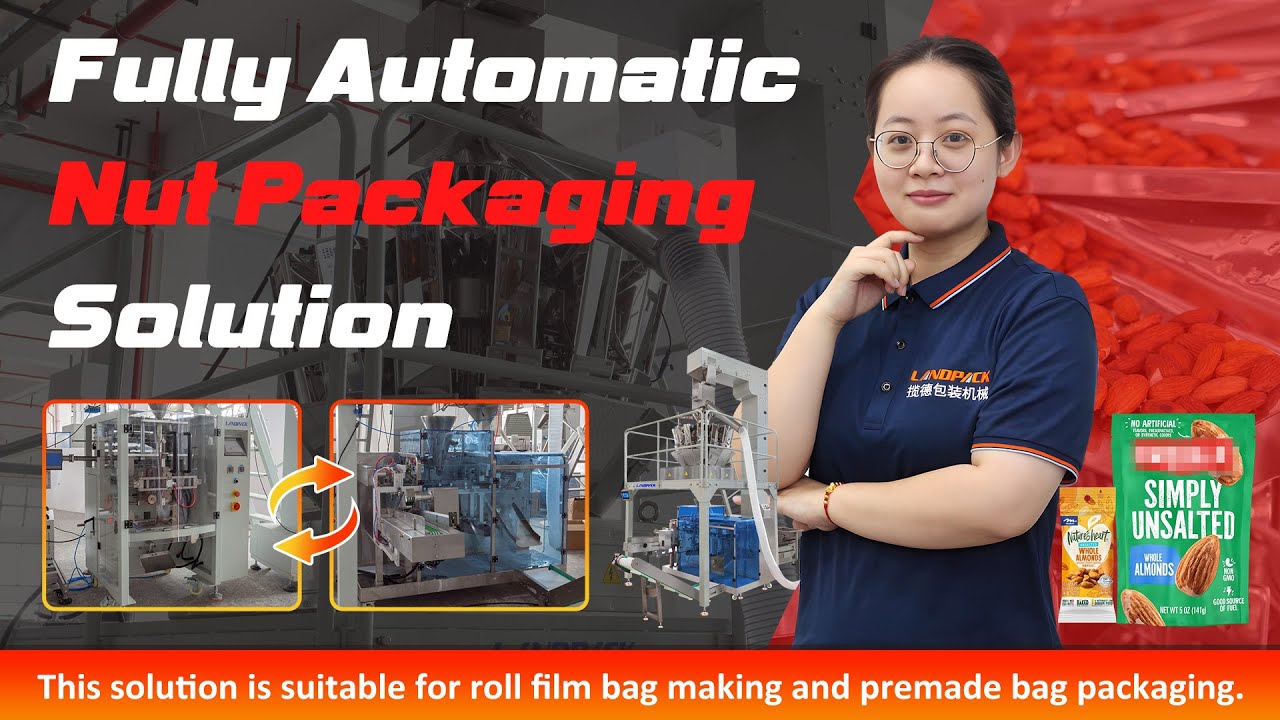 LDSP-210A Automatic Cashew Nut Zipper Pouch Packing Machine