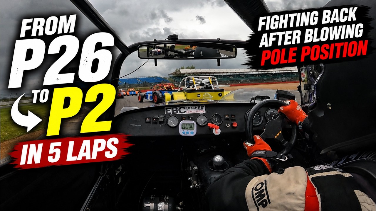 Onboard Caterham Chaos at Silverstone GP