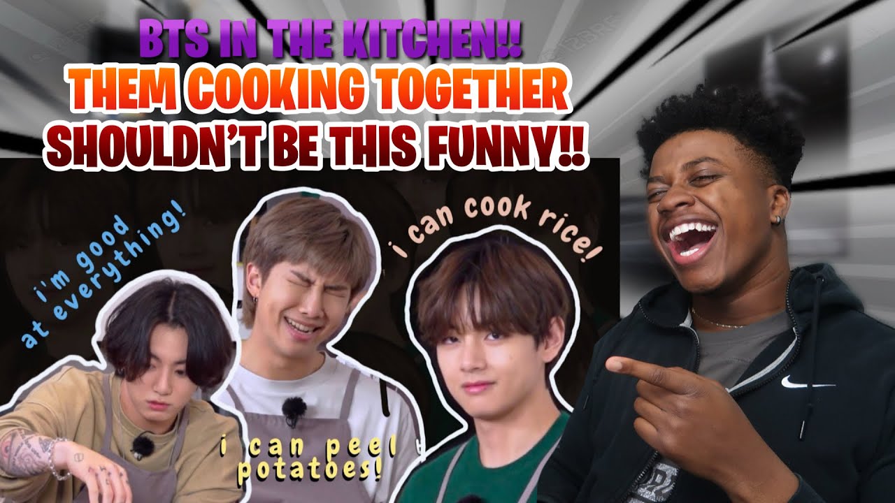 THIS IS BASICALLY A COMEDY SHOW! | DON'T LEAVE BTS IN THE KITCHEN!!