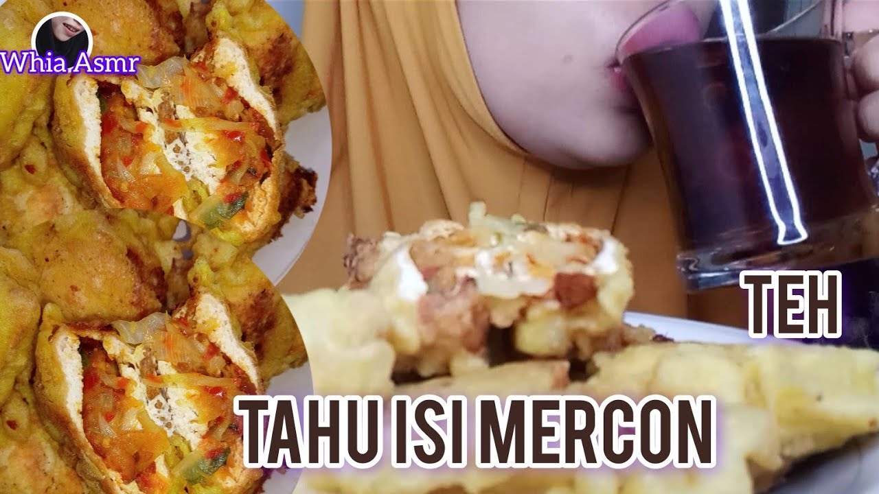 ASMR REVIEW TAHU ISI MERCON‼️