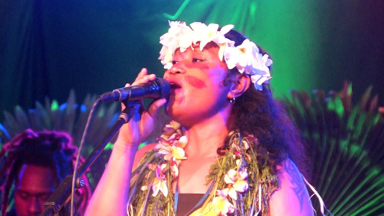 Wendy Live Performance at the Salusalu Festival, Pacific Crown Hotel.