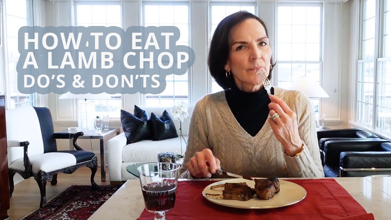 The Proper Way to Eat Lamb Chops