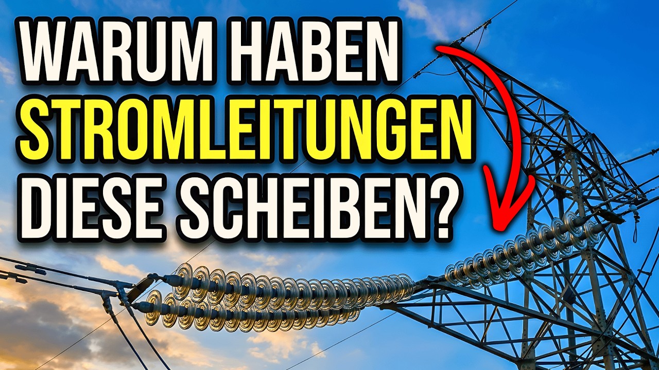 Warum Hochspannungsleitungen diese Teller haben! (Das Geheimnis der Kriechstrecke)