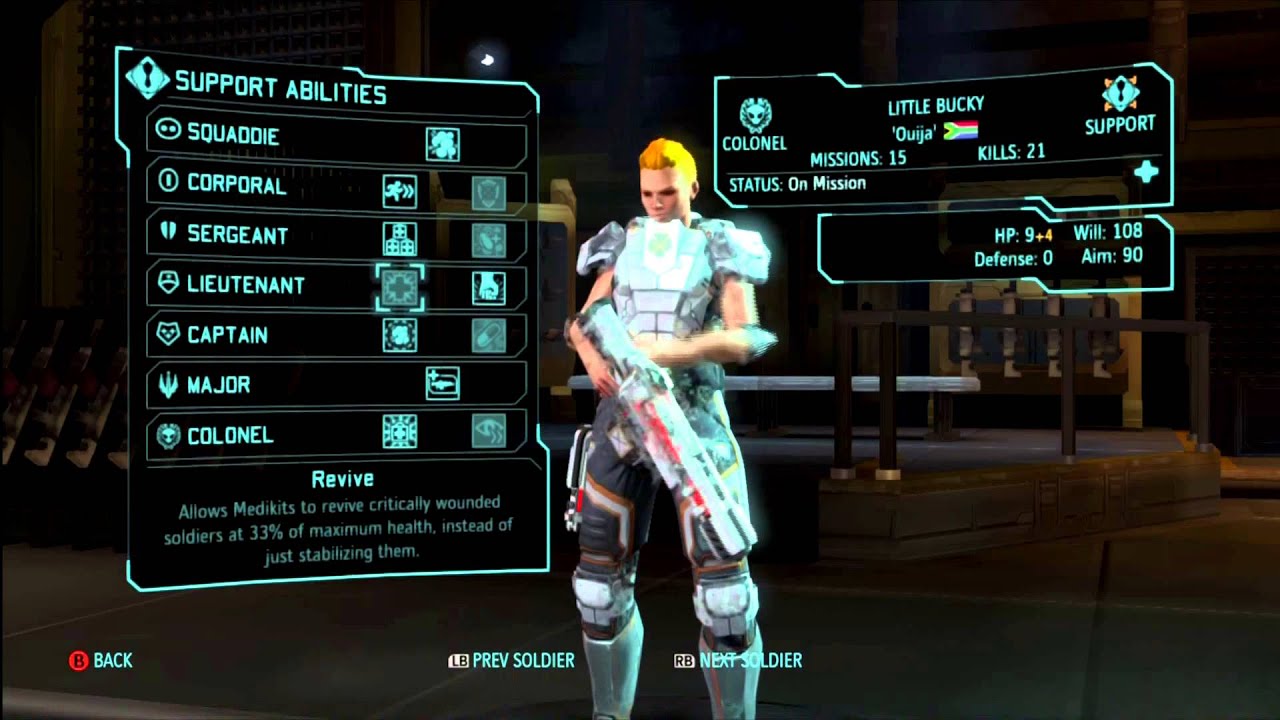 XCOM: Enemy Within -  Support Class Guide and Skills walkthrough/tutorial/tips